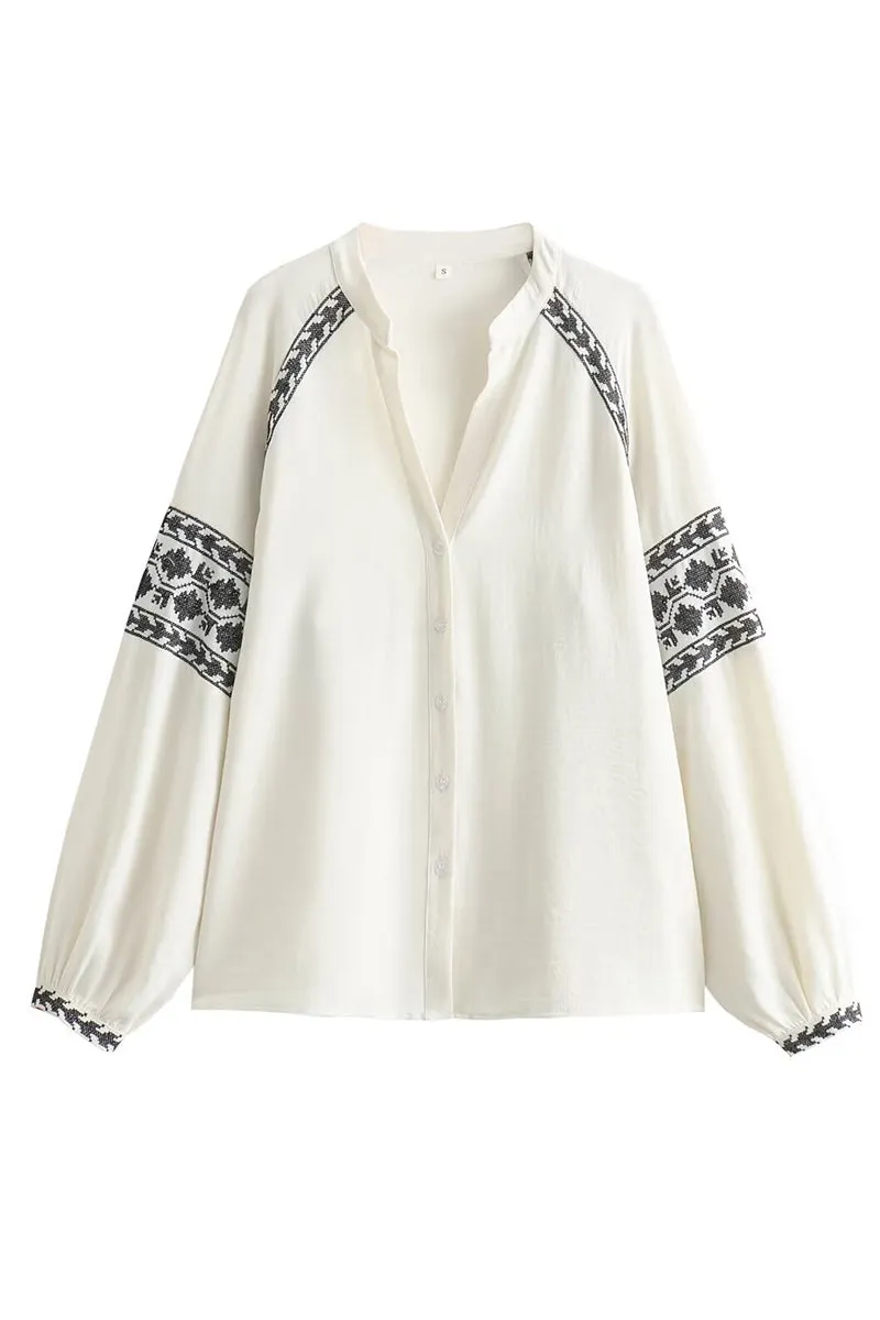 HTS1097 Boho Chic Blouse