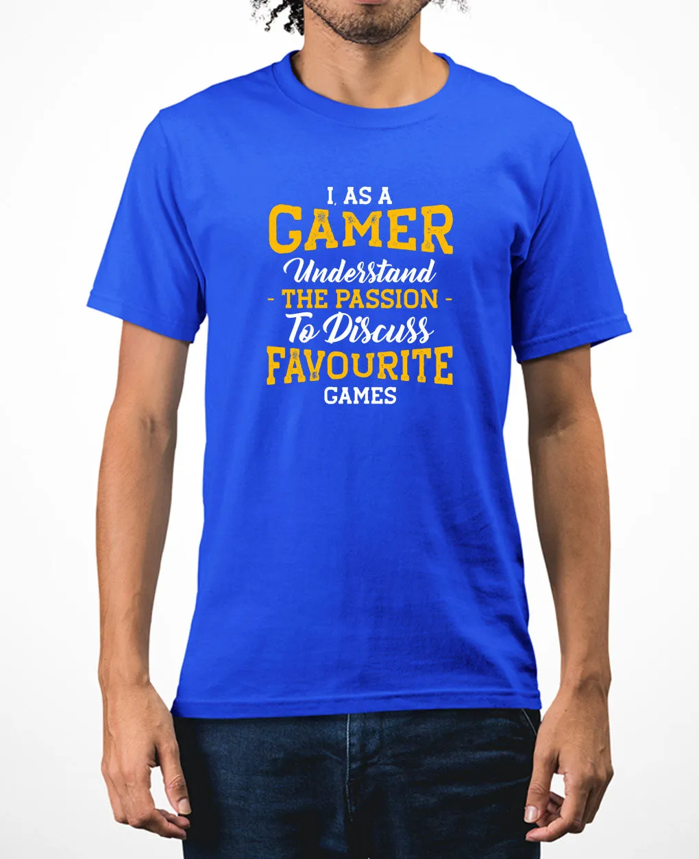 I as a gamer understand the passion funny geek t-shirt video game tee
