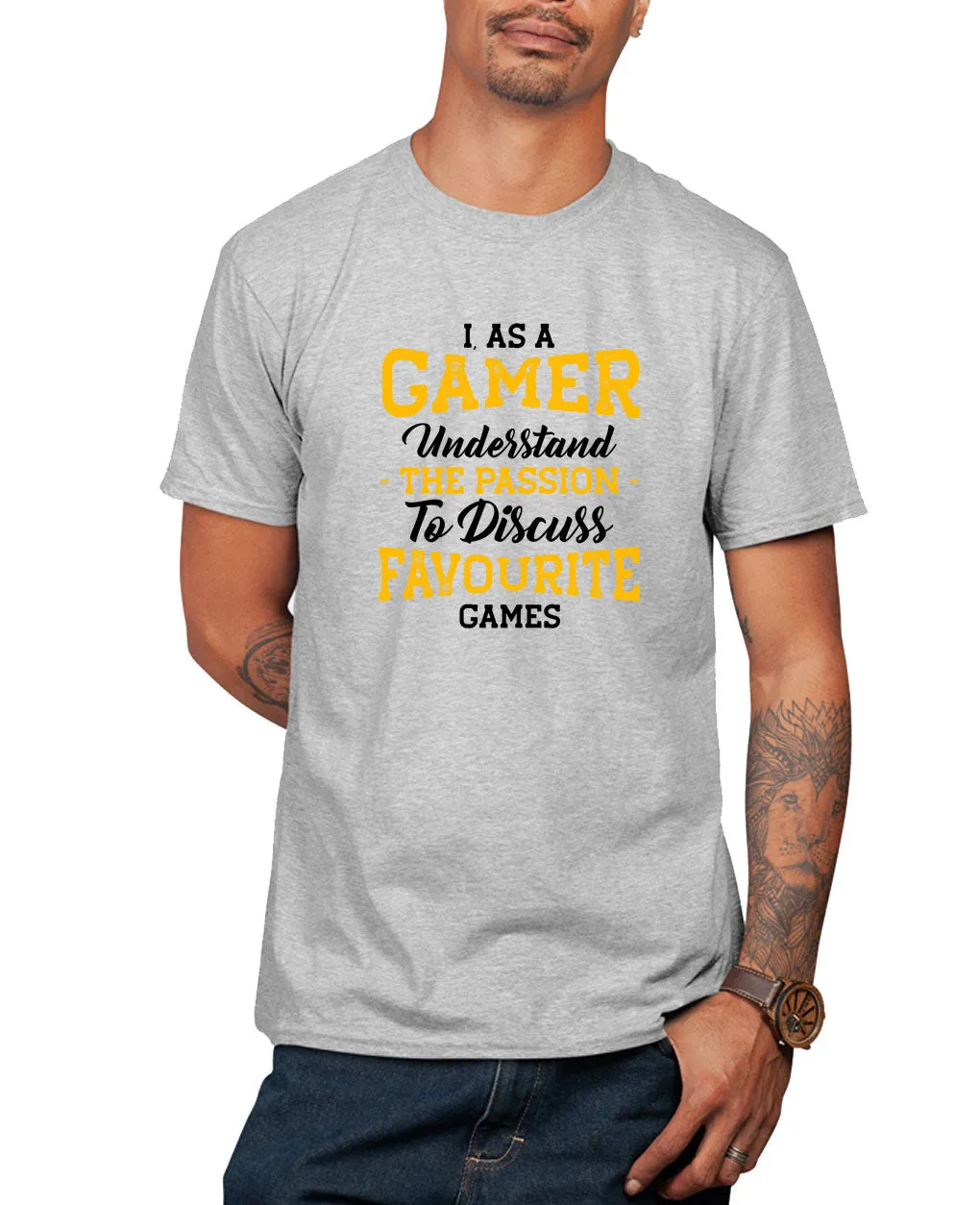 I as a gamer understand the passion funny geek t-shirt video game tee