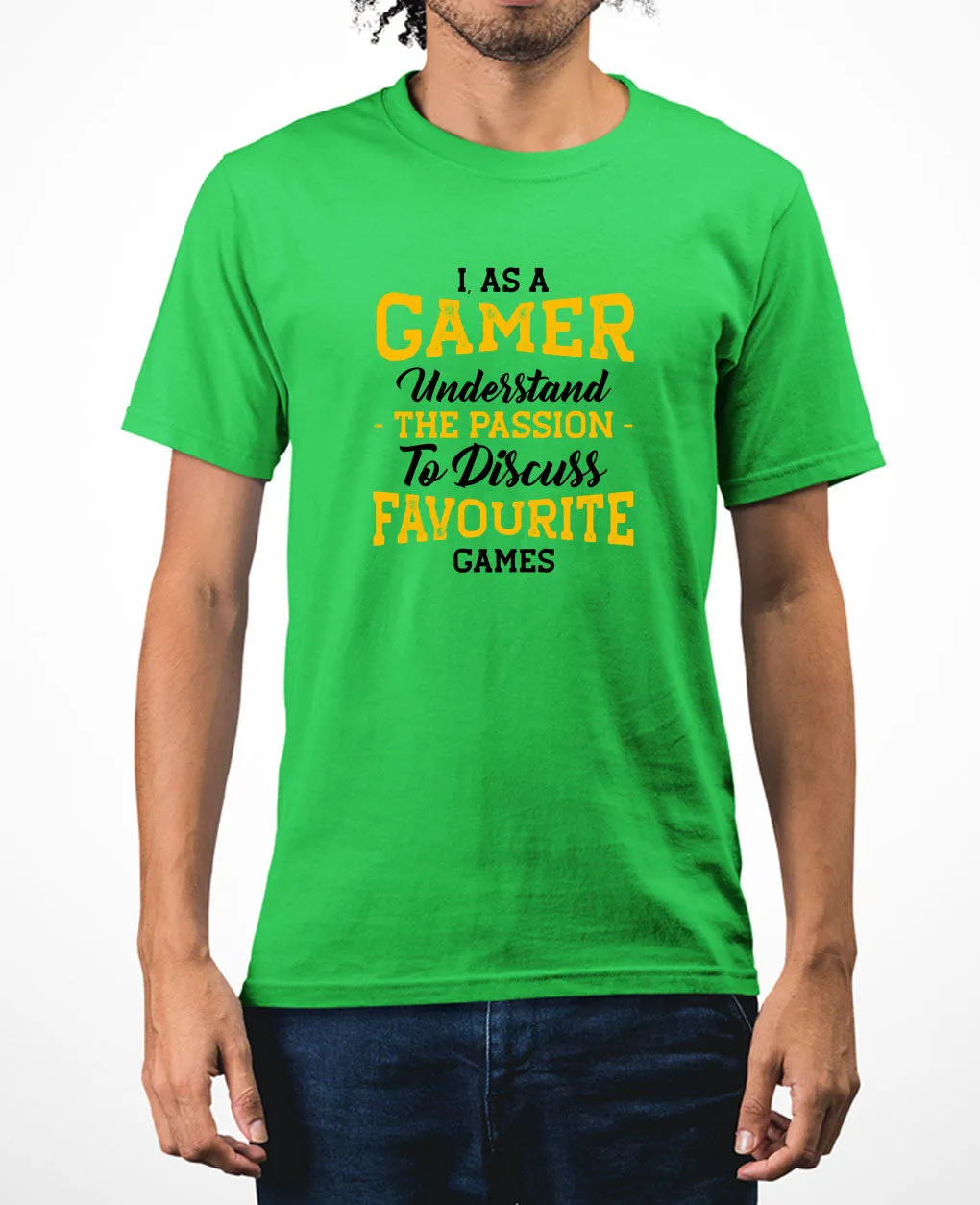 I as a gamer understand the passion funny geek t-shirt video game tee