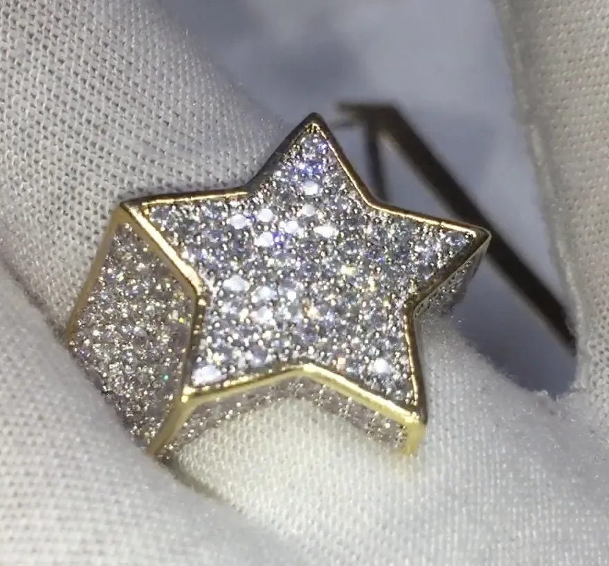 Iced out ring | Star Ring | Bling Ring