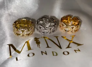 Iced Out Rings | Eternity Ring | Mens Iced Out Ring | Cuban Link Chain Ring | Mens Eternity Ring | Womens Eternity Ring | Iced Out Ring