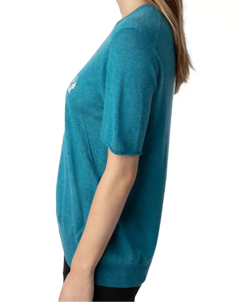 Ida Mon Amour Short Sleeve Sweater