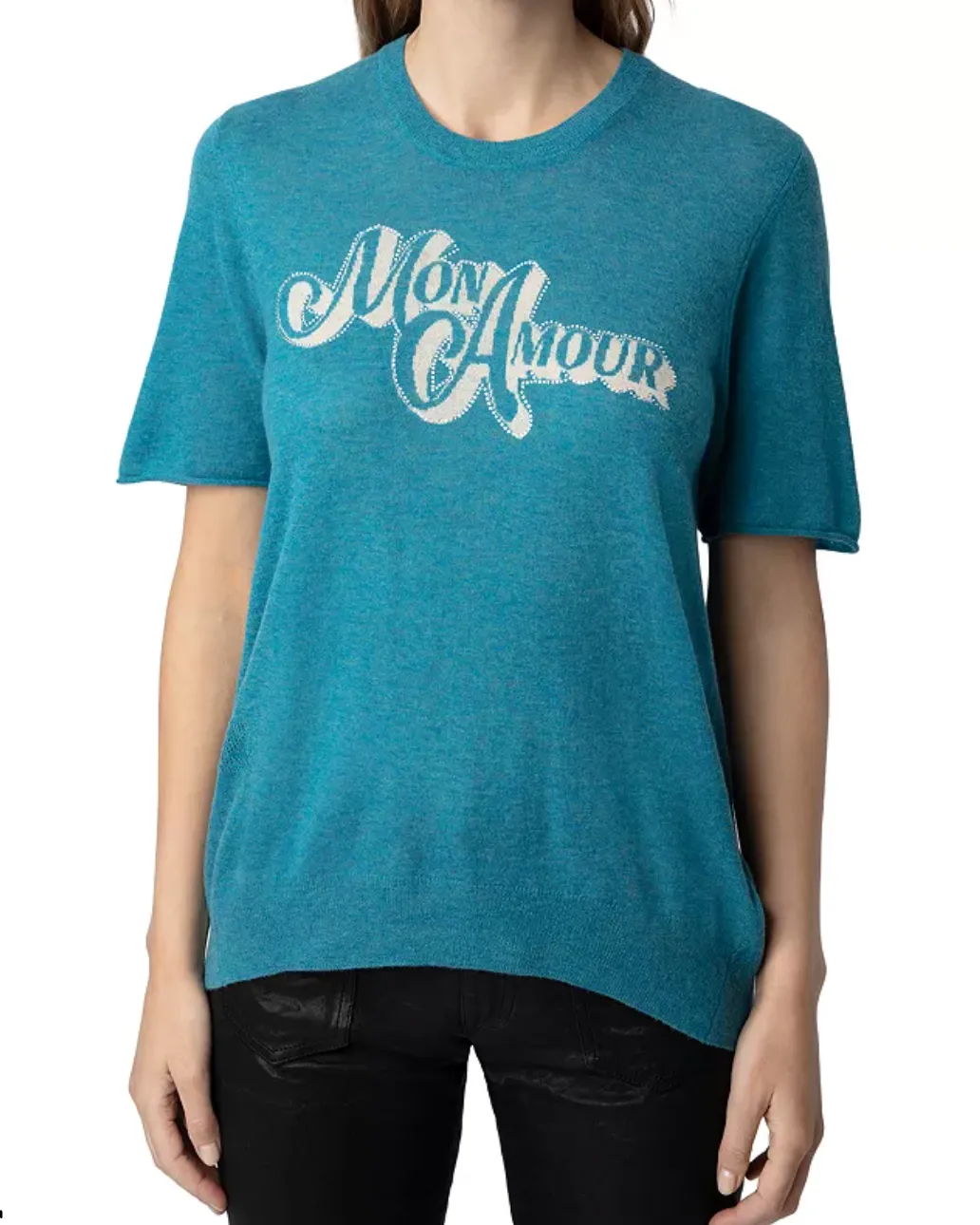 Ida Mon Amour Short Sleeve Sweater