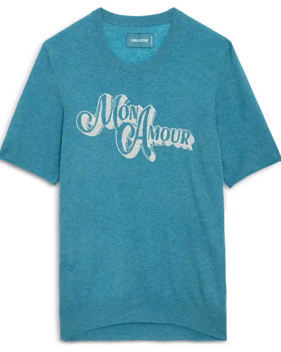Ida Mon Amour Short Sleeve Sweater