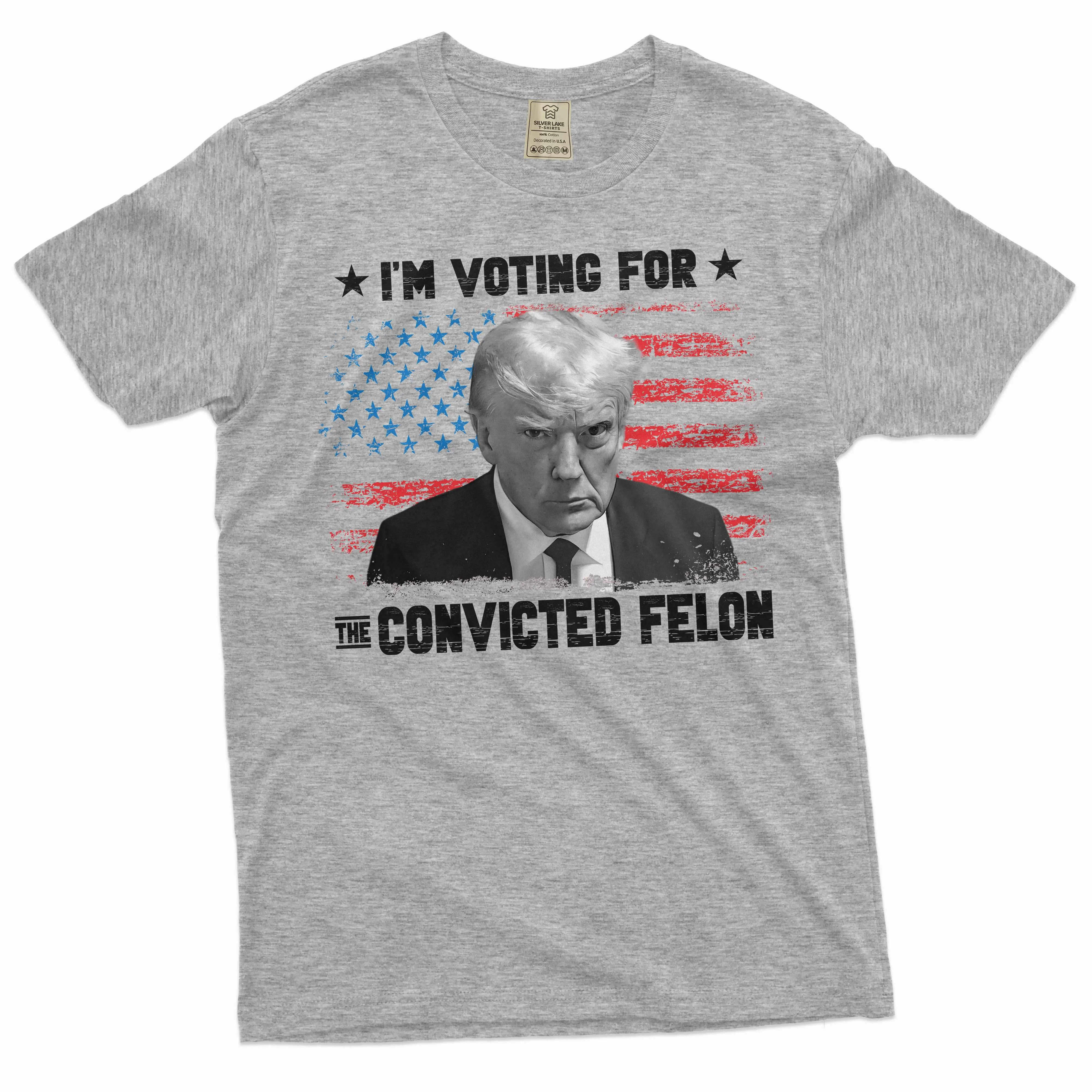 I'm Voting For The Convicted Felon Shirt DJT Donald Trump Support Shirt USA Political Election shirt
