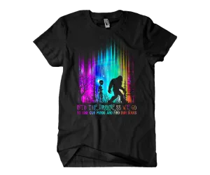 Into The Darkness Premium Graphic T-Shirt