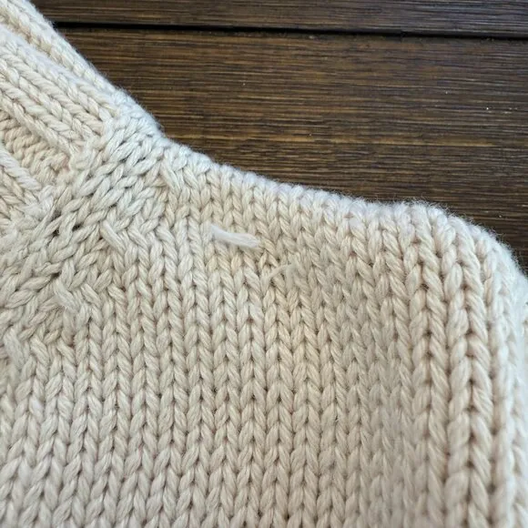 J. Crew Cotton turtleneck sweater S
