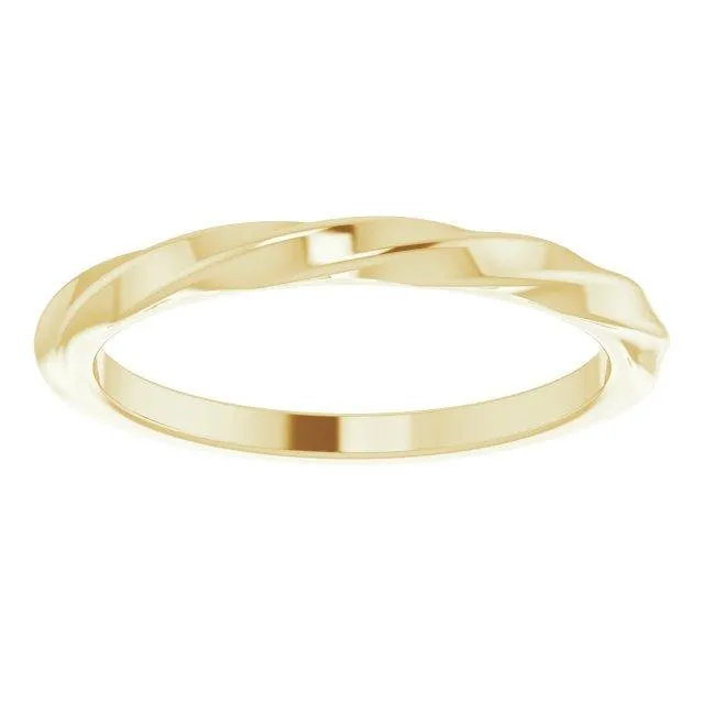 JDSP52368 - TWISTED STACKABLE RING