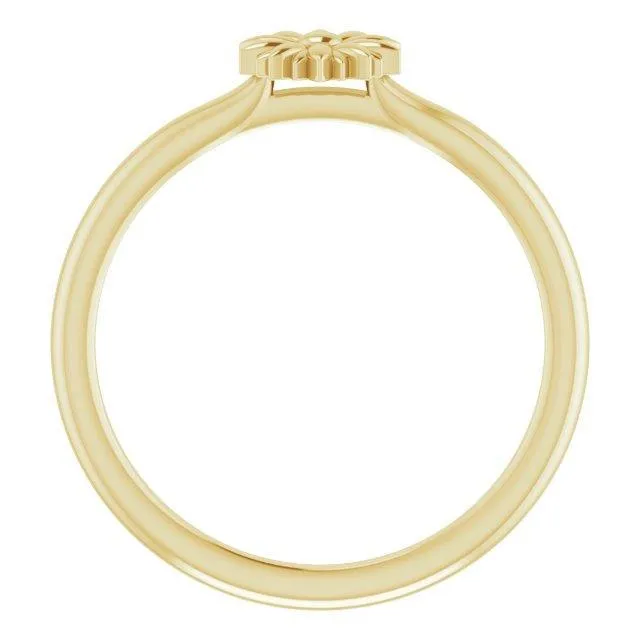 JDSP57700 - FLORAL RING