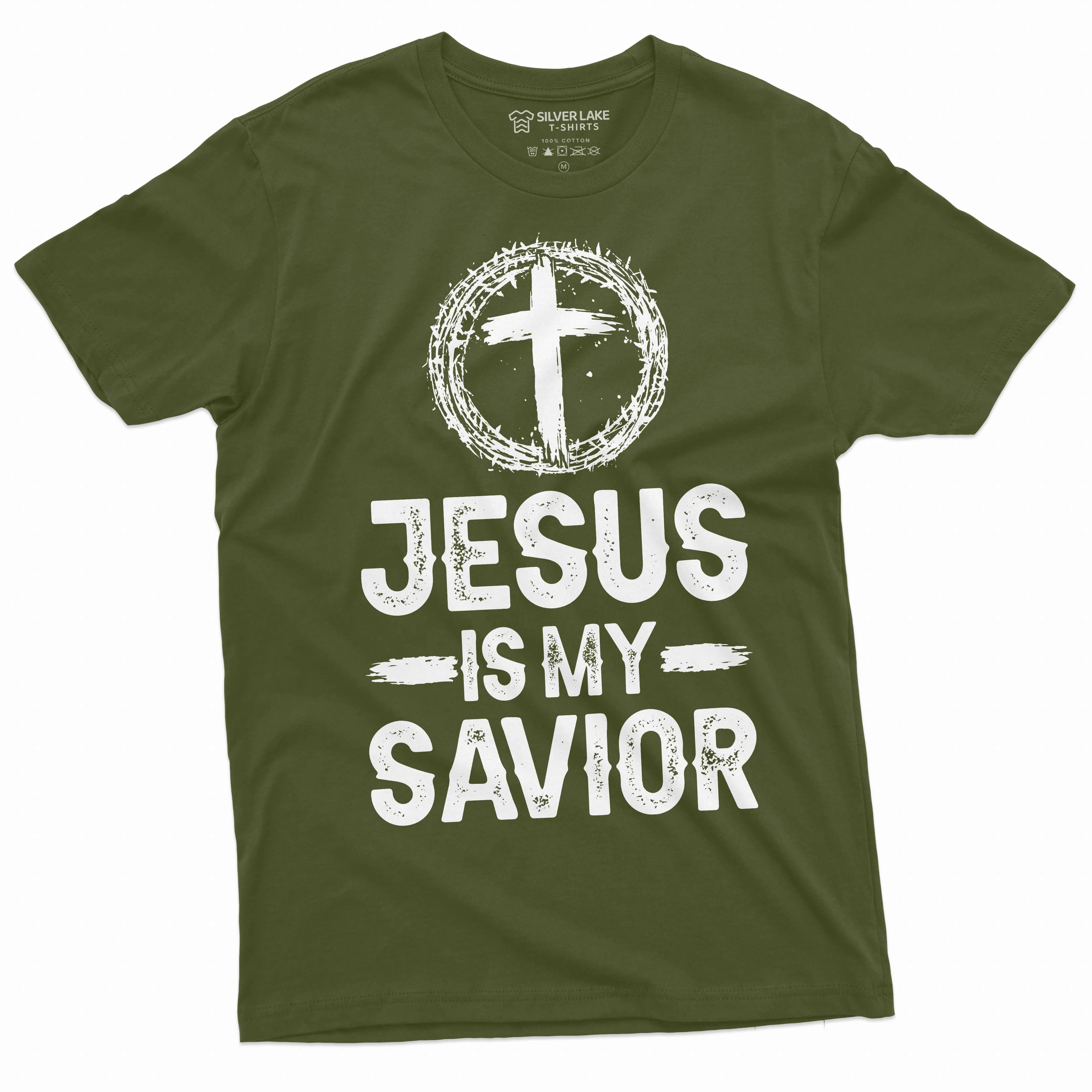 Jesus is my savior T-shirt Religion Jesus Christ church tee shirt Birthday Gift religious teeshirt