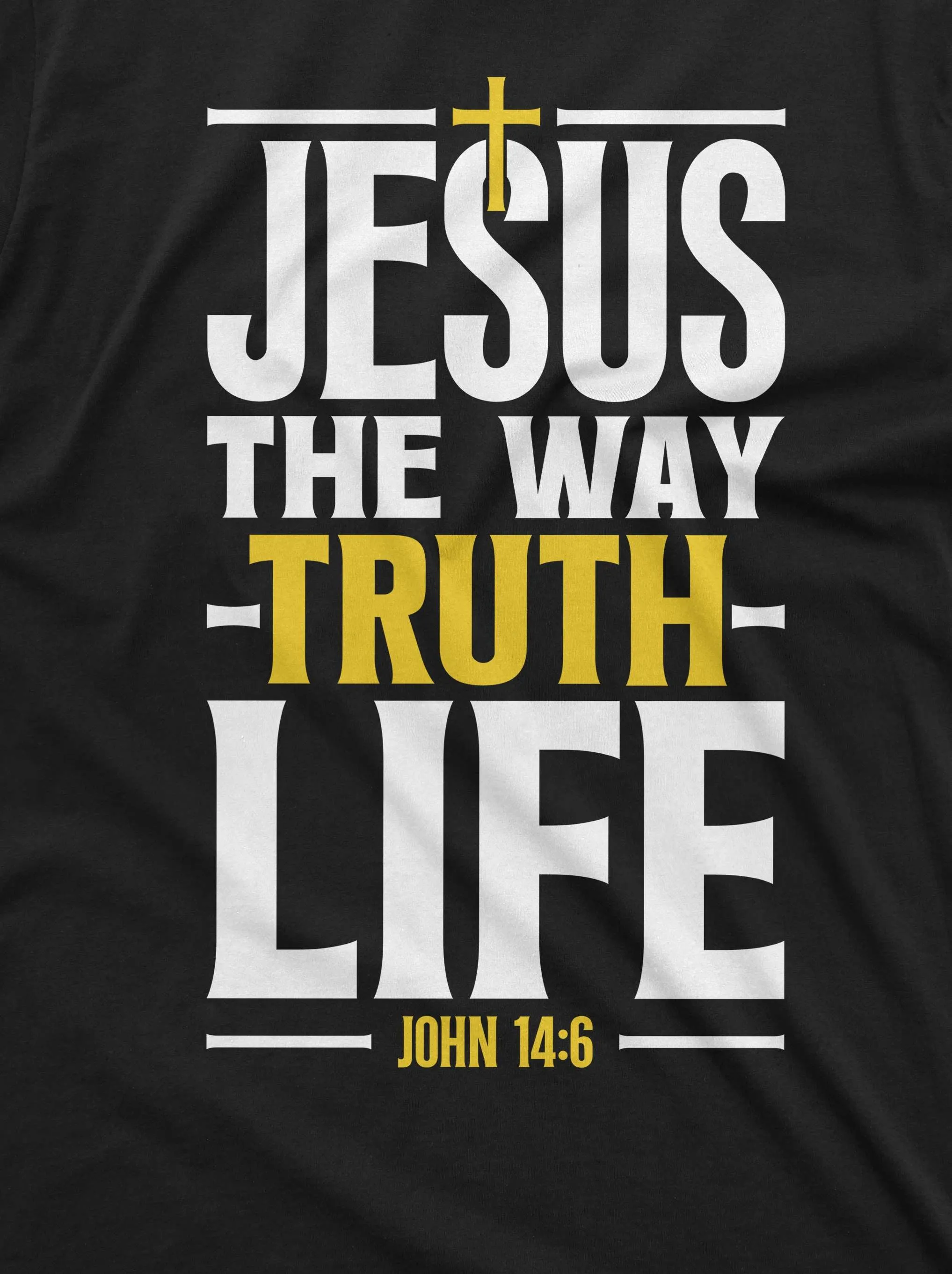 Jesus T-shirt Christian Jesus way truth life tee shirt Church tee shirt Mom grandma dad gift tee