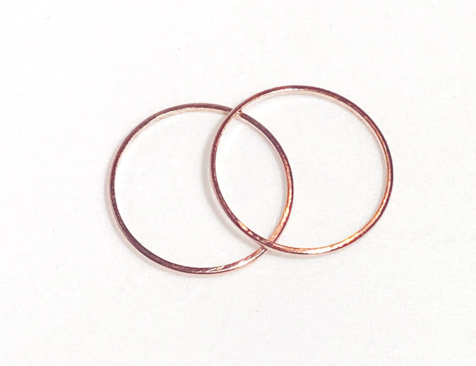 Jill Round Stackable Band Ring
