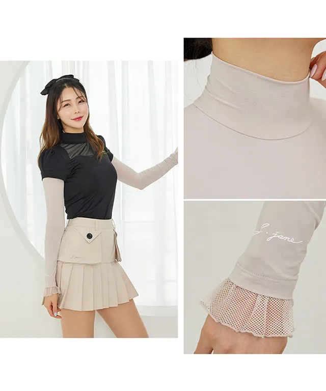 J.Jane Slim Fit Inner Cooling T-shirt - Beige