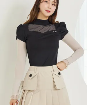 J.Jane Slim Fit Inner Cooling T-shirt - Beige