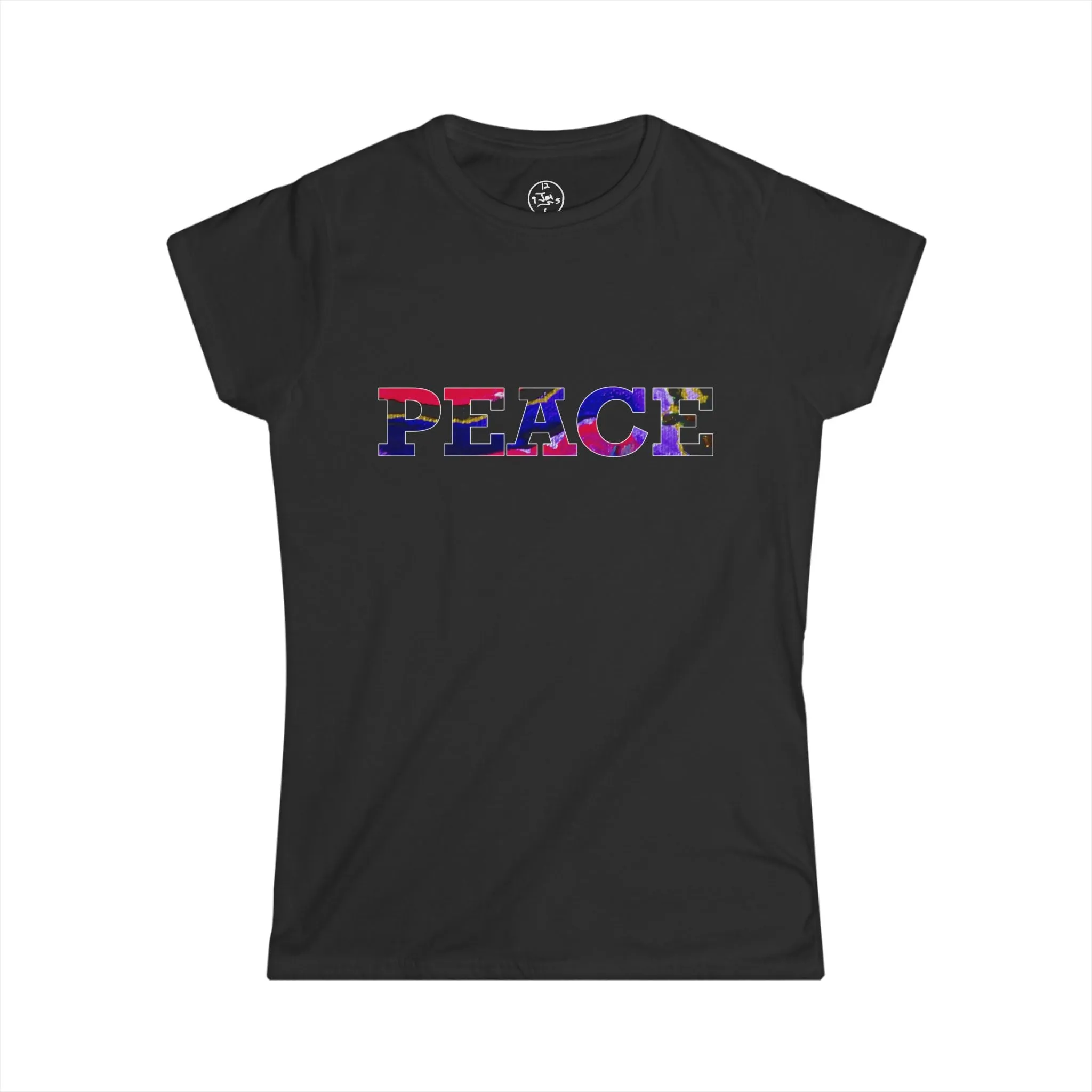 Jumper Maybach®'s Cotton Candy ROSE "PEACE"  Women's Softstyle Tee