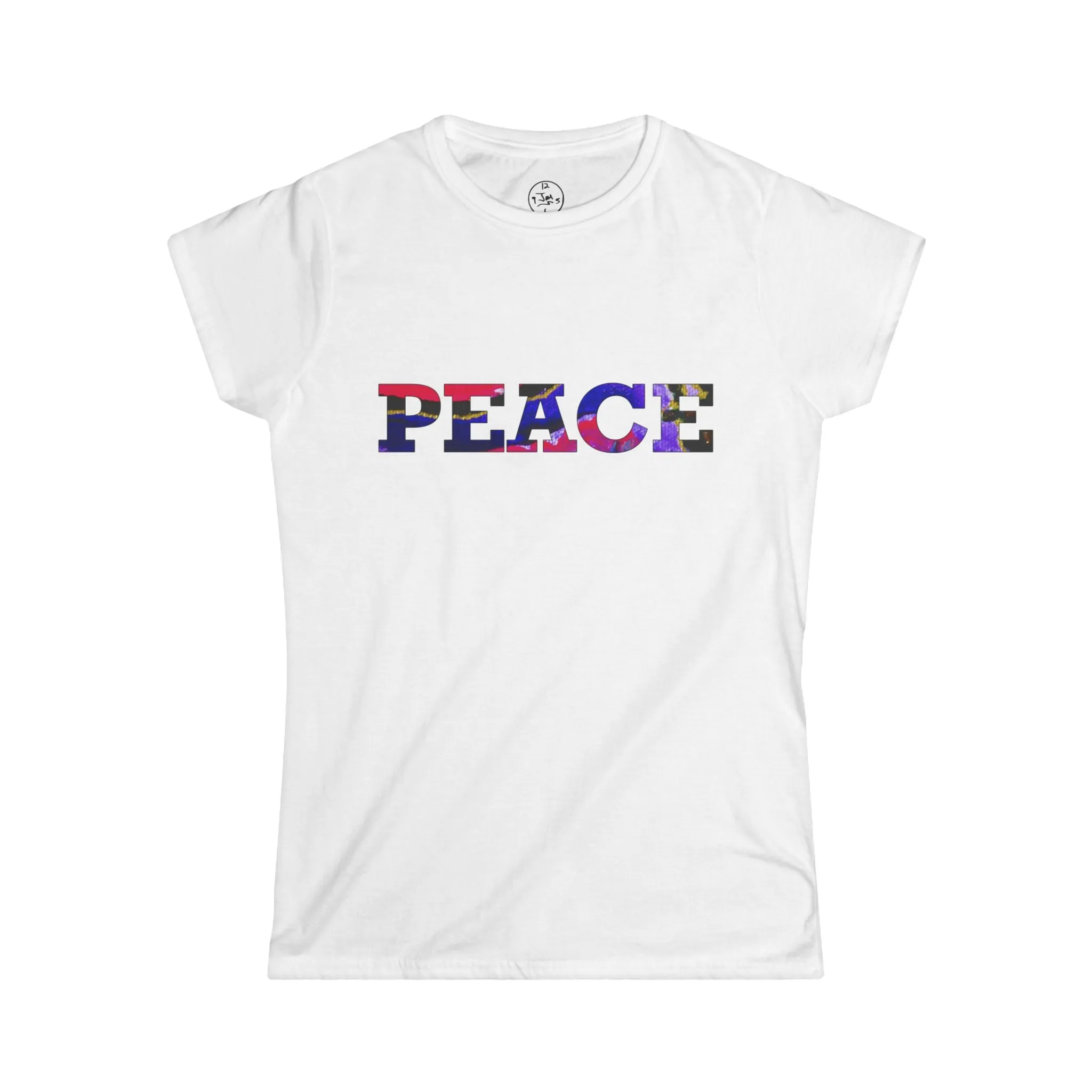 Jumper Maybach®'s Cotton Candy ROSE "PEACE"  Women's Softstyle Tee