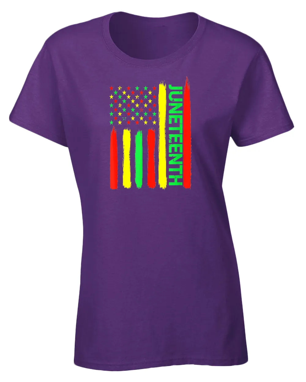 Juneteenth American flag t-shirt
