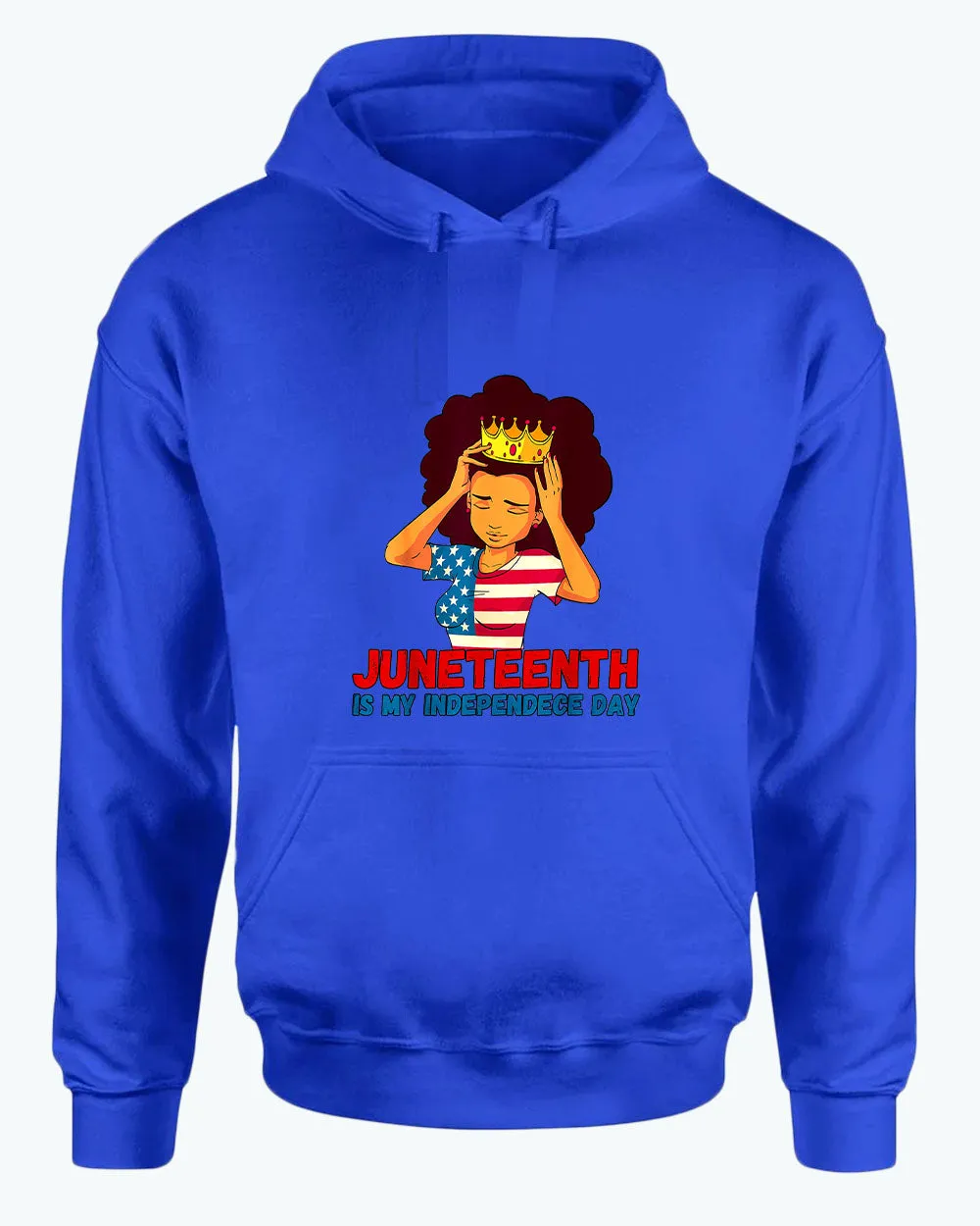 Juneteenth is my independence day women hoodie