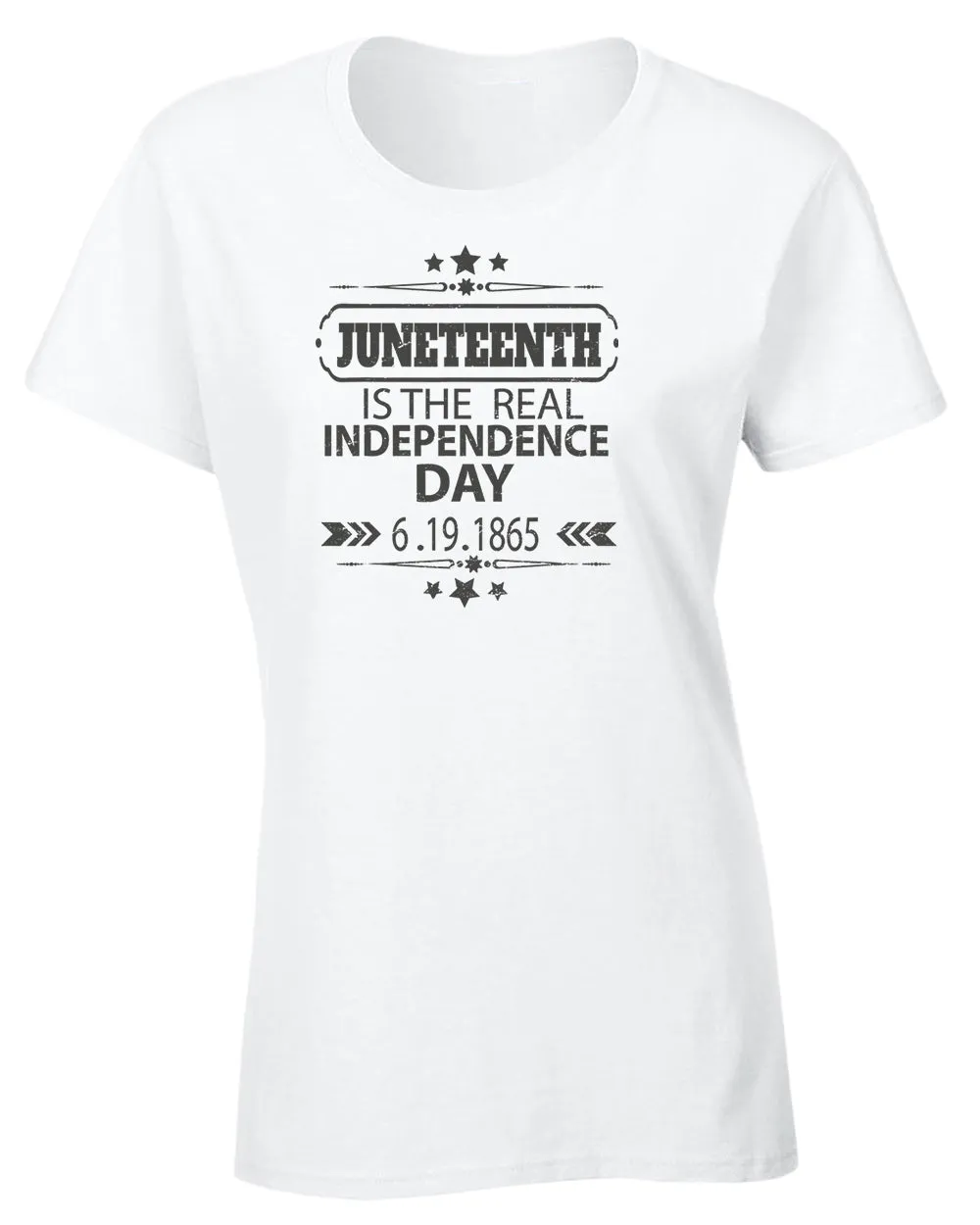 Juneteenth is the real independence day t-shirt