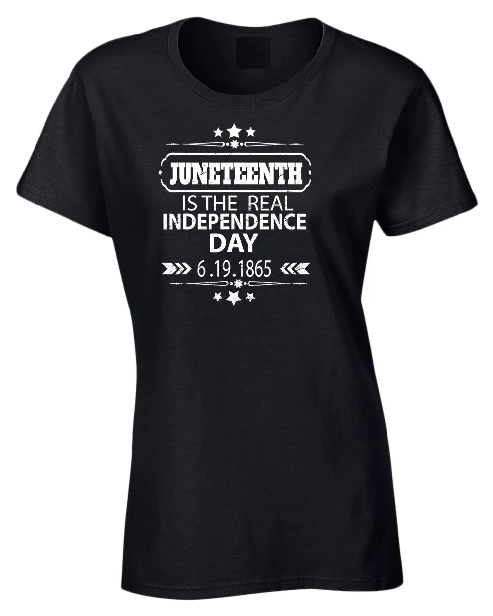 Juneteenth is the real independence day t-shirt