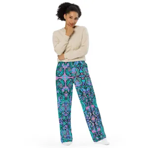 Jungle Fever Party women's lounge  wide-leg pants