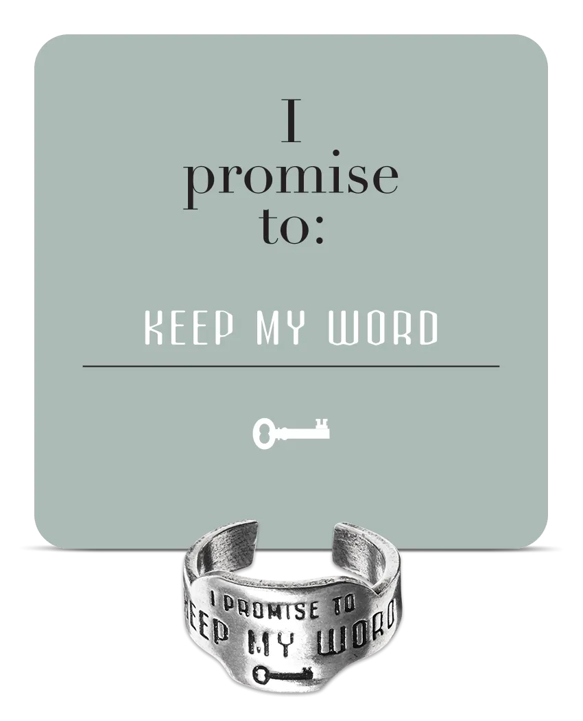 Keep My Word Promise Ring