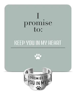 Keep You in My Heart Promise Ring