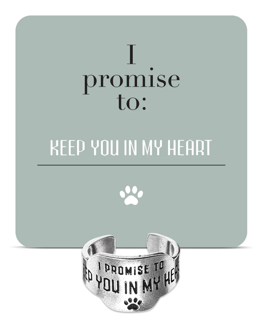 Keep You in My Heart Promise Ring