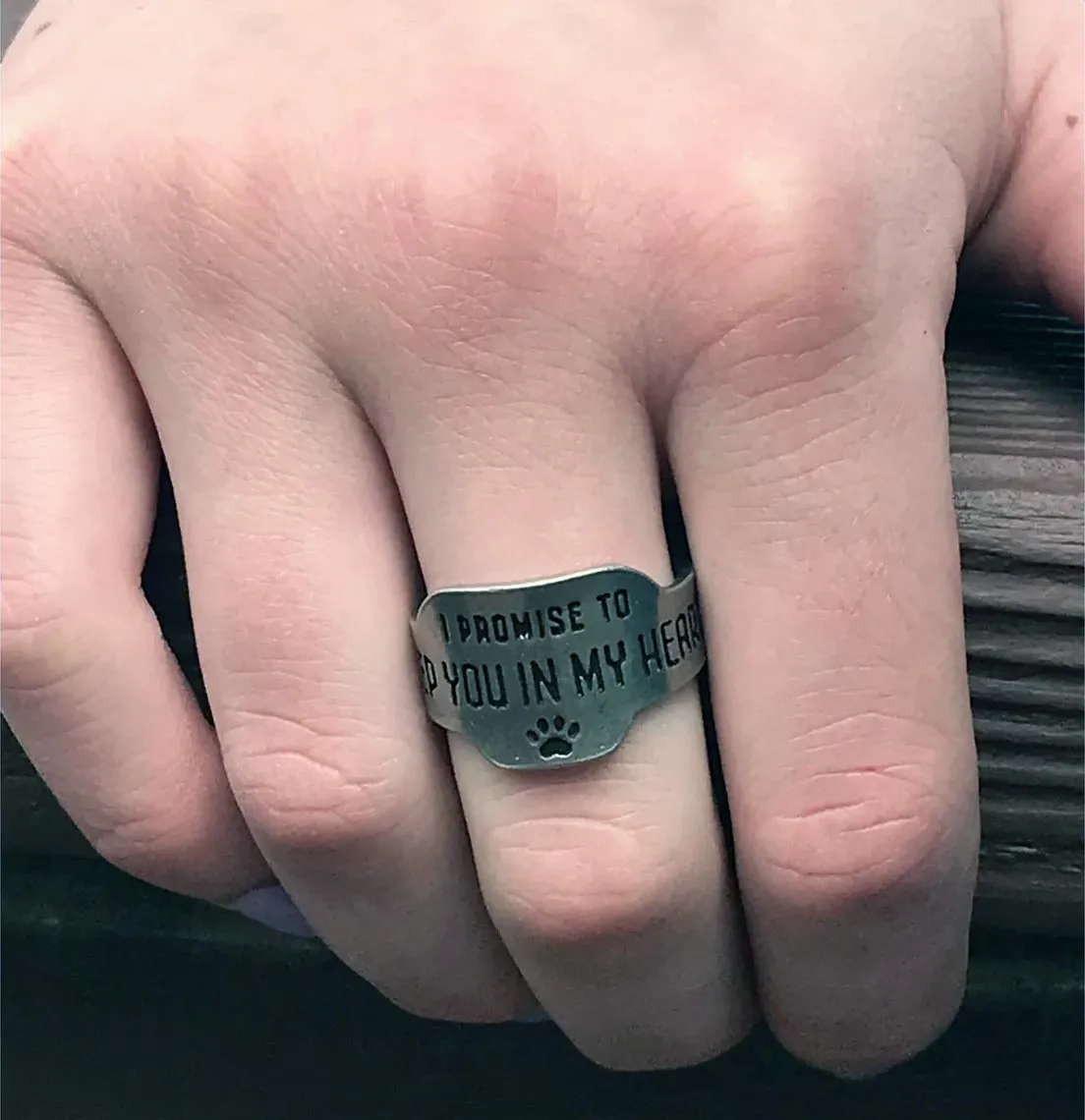 Keep You in My Heart Promise Ring
