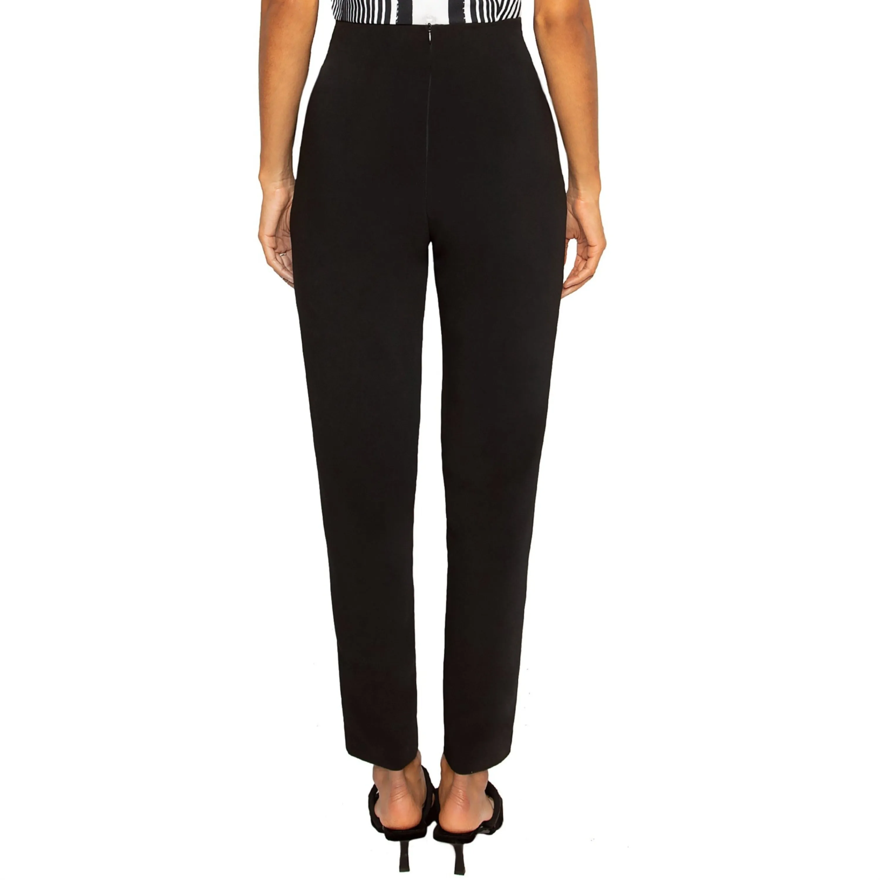 KENDO | High Waist Tapered Leg Dress Pants