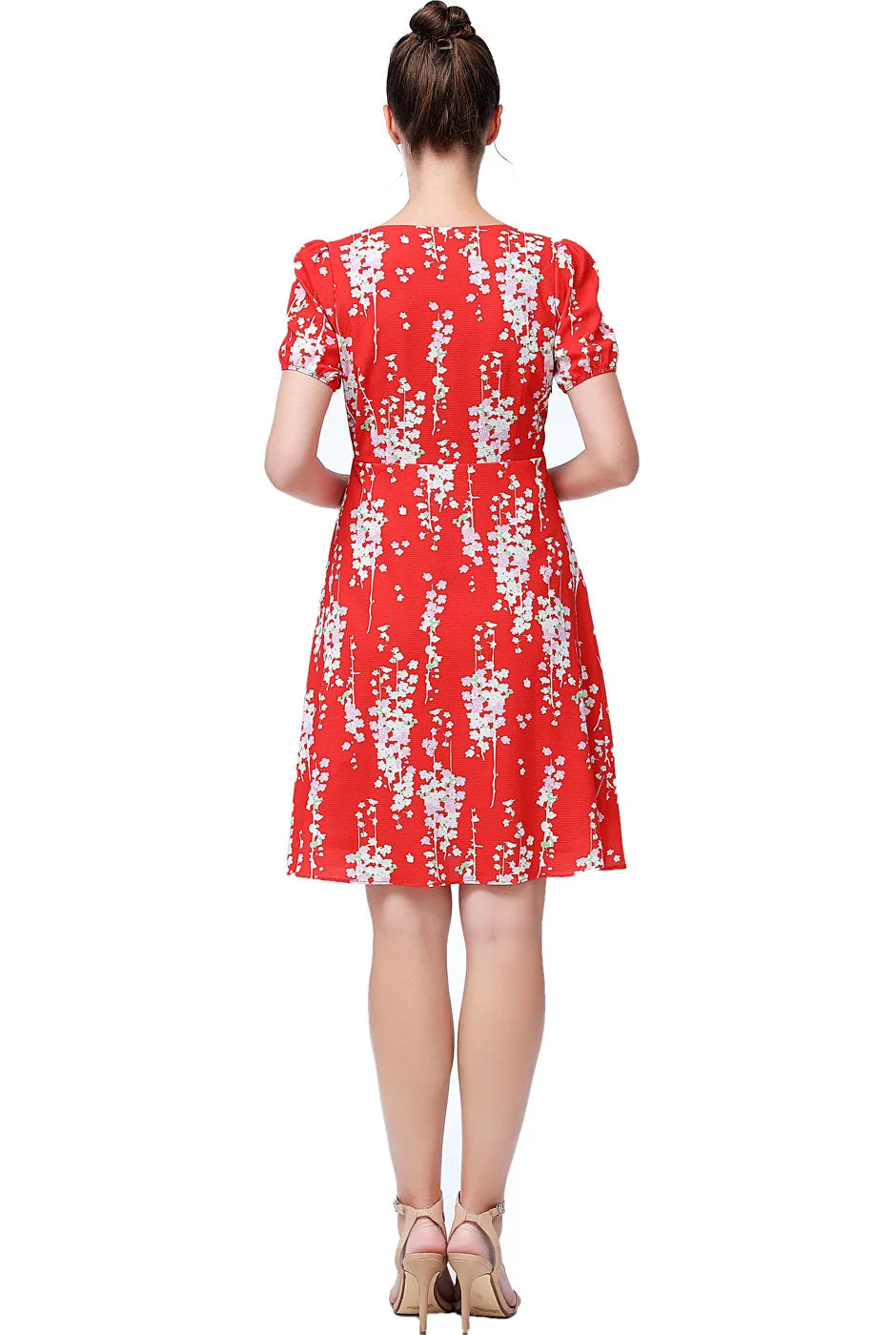 Kimi   Kai Women's "Kata" Fit & Flare Dress