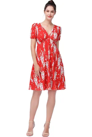 Kimi   Kai Women's "Kata" Fit & Flare Dress