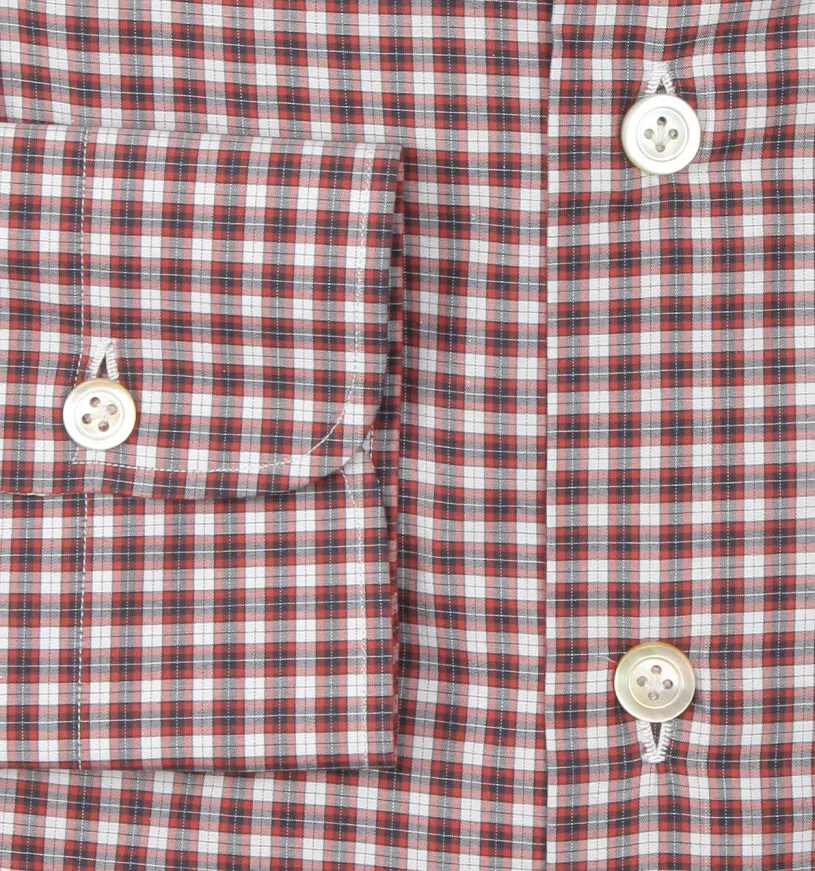 Kiton Brown Shirt - Slim