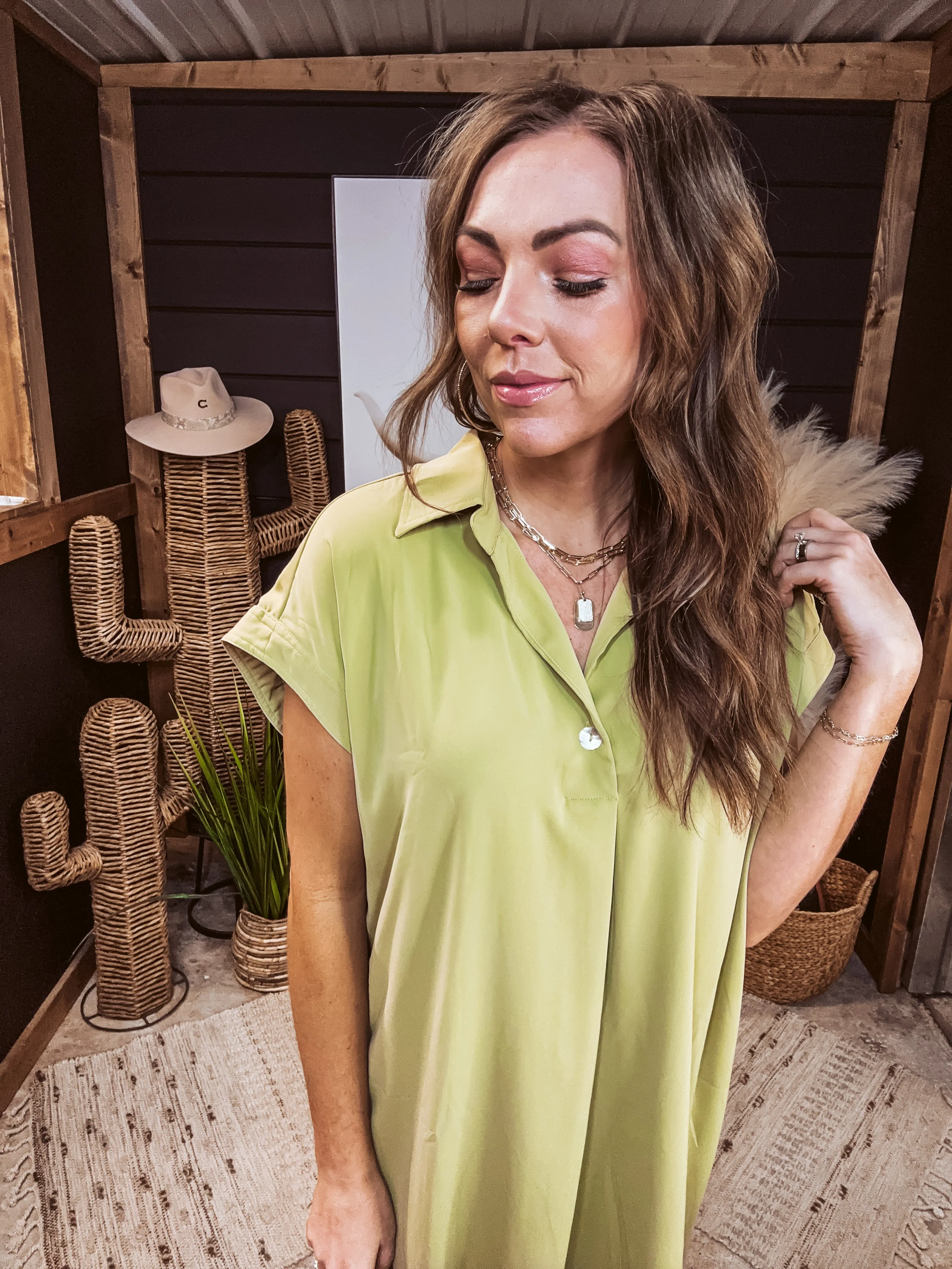 Kiwi Collared Dress
