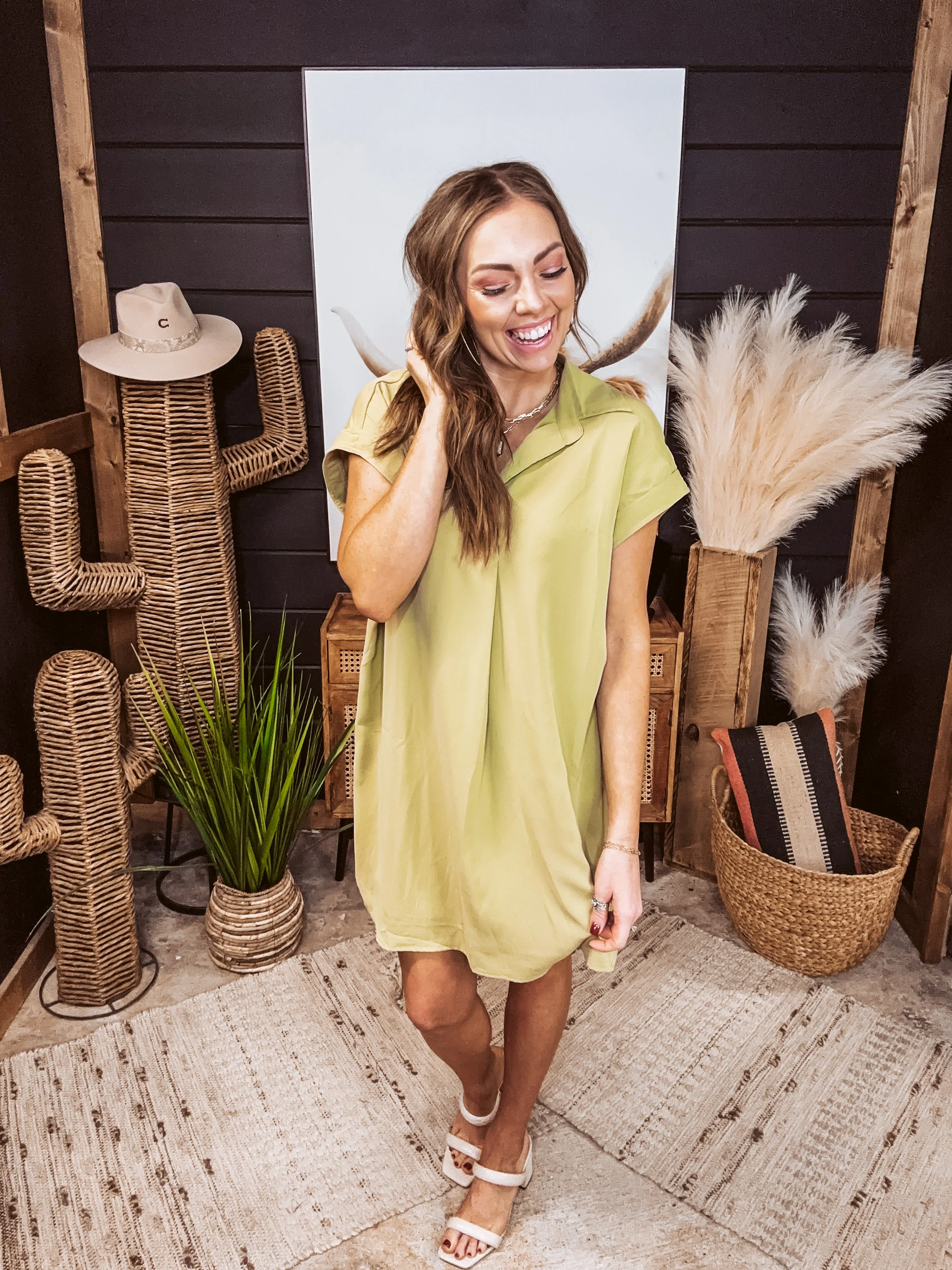 Kiwi Collared Dress