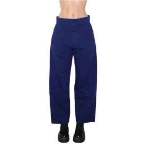LABO.ART Navy Wide Leg Pants (M) 