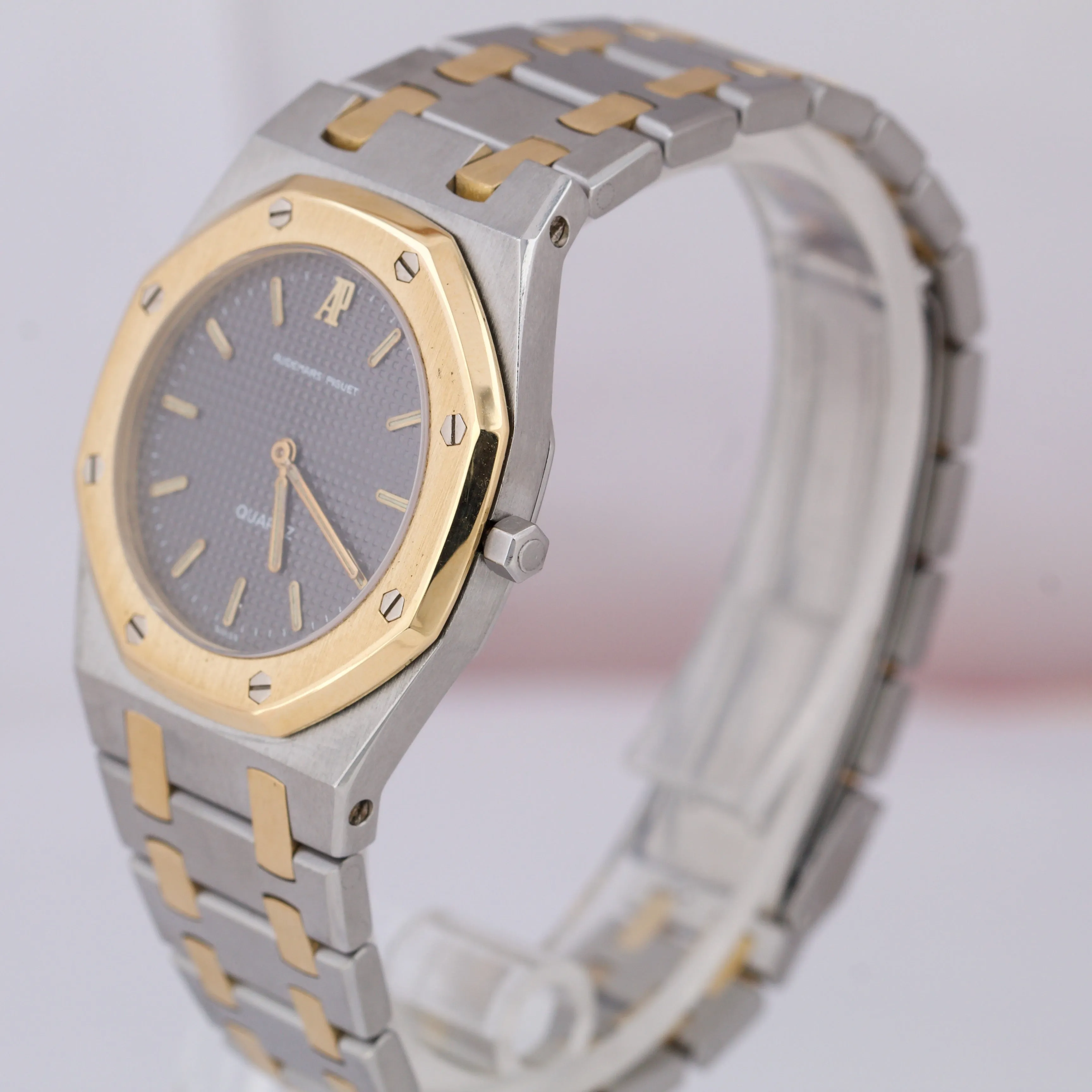Ladies Audemars Piguet Royal Oak 30mm 18K Yellow Gold Two-Tone Quartz Watch