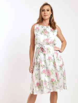 Ladies Printed Fit N Flare Dress