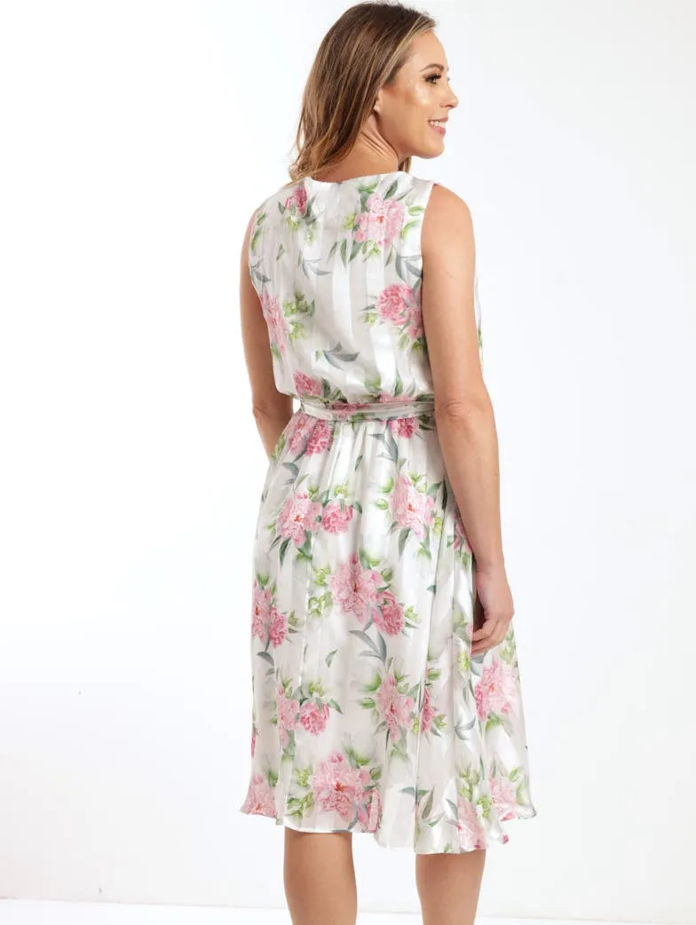Ladies Printed Fit N Flare Dress