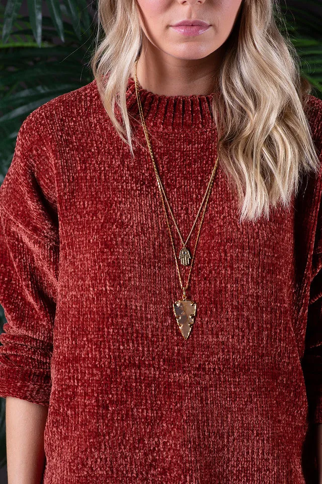 LAGUNA PULLOVER RUST