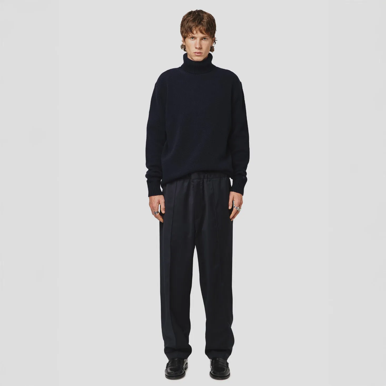Lambswool High Neck Sweater
