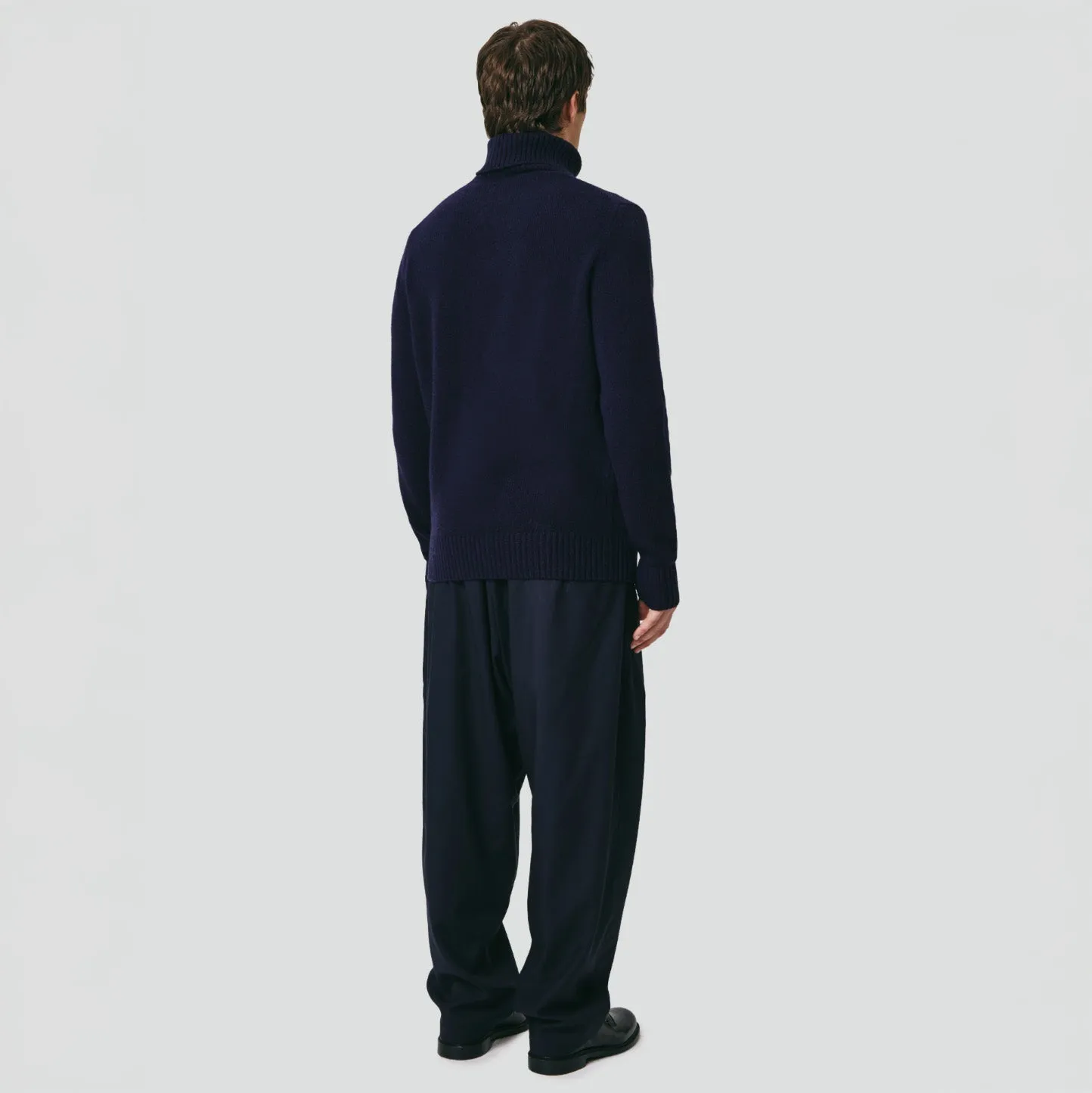 Lambswool High Neck Sweater