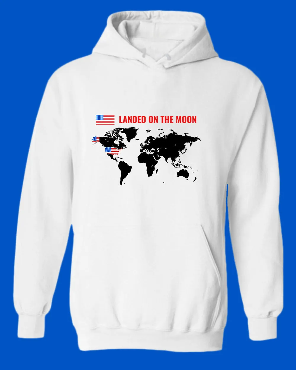 Landed on the Moon hoodie USA hoodie