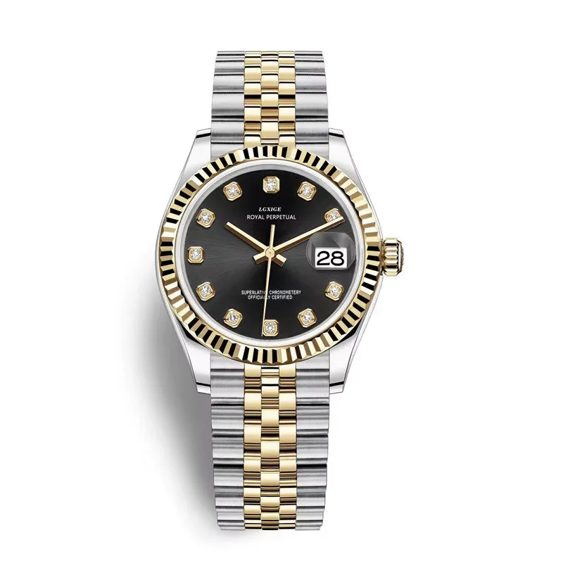 LGXIGE Crystal Women Bracelet Watches Top Brand Fashion Diamond Ladies Quartz Watch Steel Female Wristwatch Montre Femme Relogio