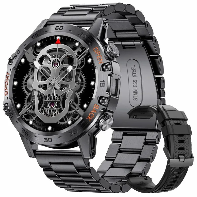 LIGE Smartwtach For Men 400mAh Outdoor Sport Bluetooth Calling Watches Health Monitoring Waterproof Smartwatch Man Reloj Hombre