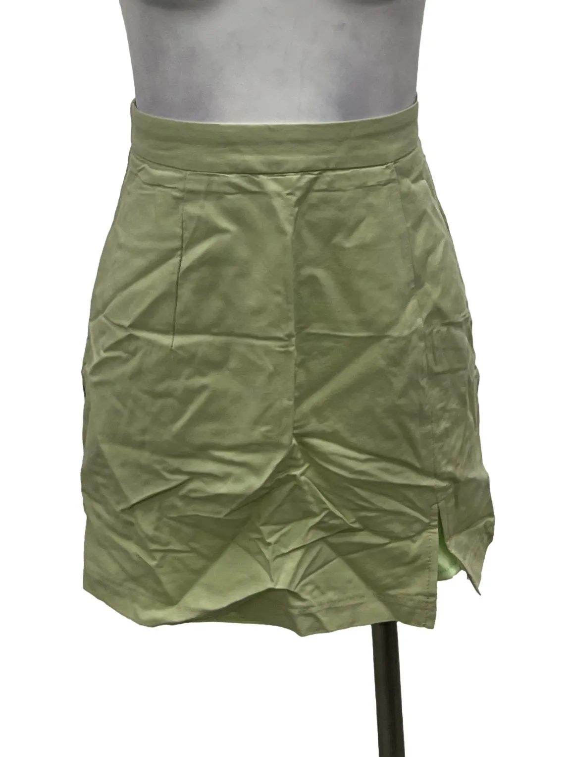 Light Green Mini Skirt
