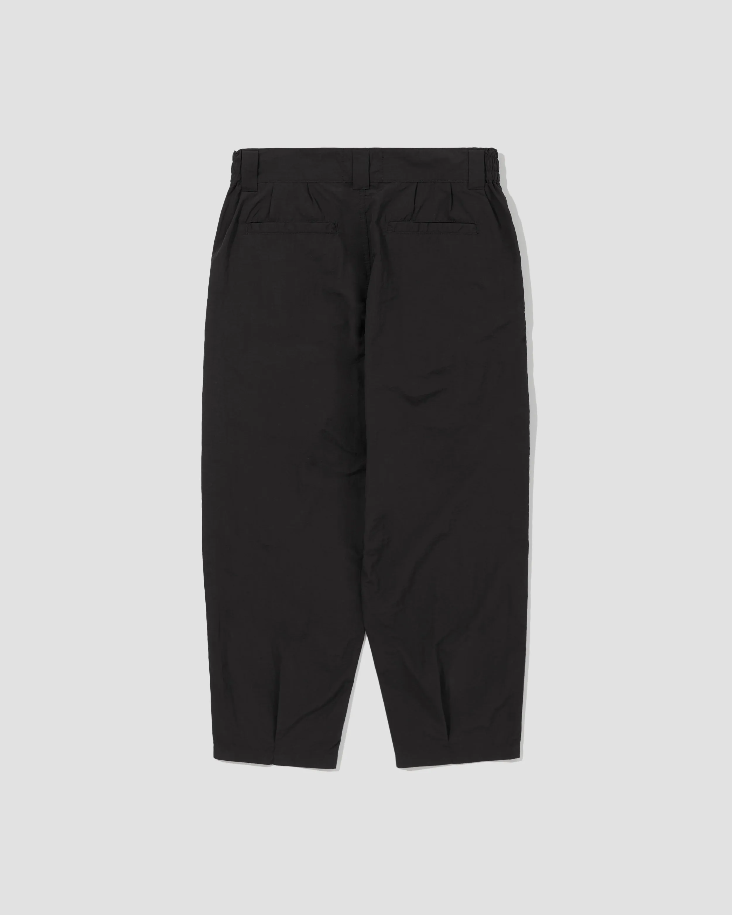 Lightweight Baggy Tapered Pants - Black