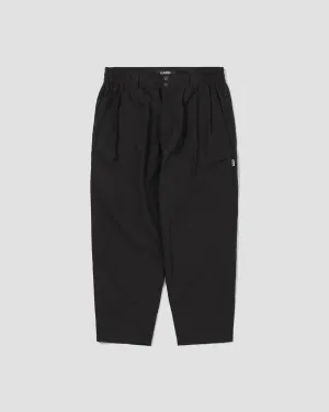 Lightweight Baggy Tapered Pants - Black