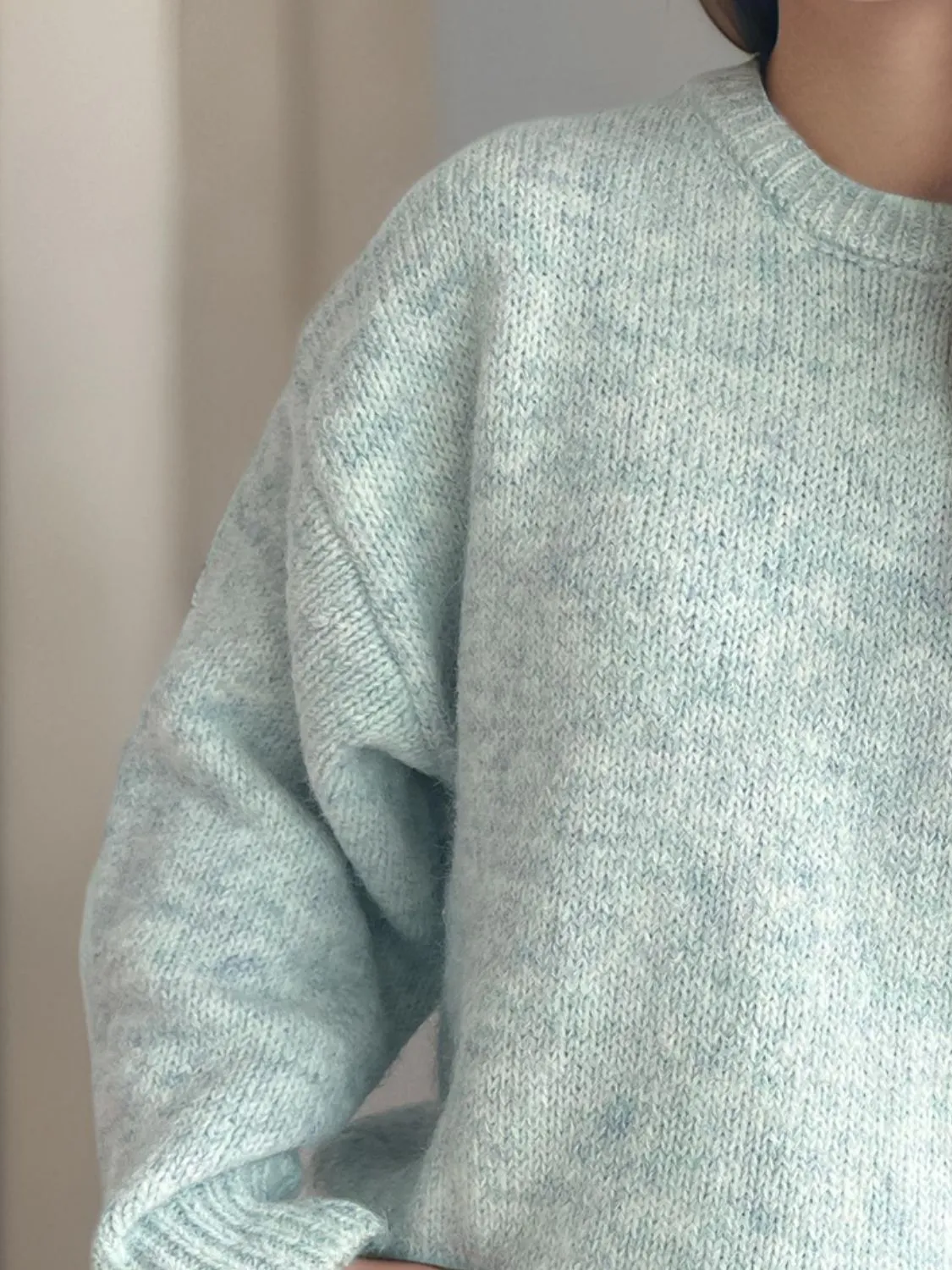 Lilah Round Neck Long Sleeve Sweater